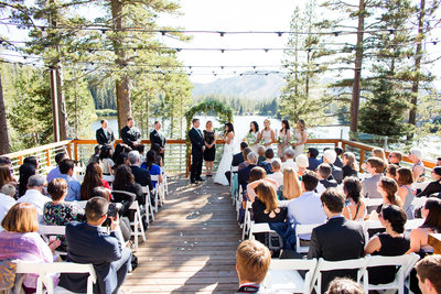 Sugar Bowl Resort Lake Mary Wedding Ceremony