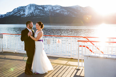 Tahoe Queen Wedding photography