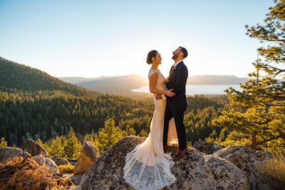 Tahoe Blue Estate Wedding Photography