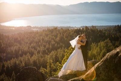 Tahoe Blue Estate Wedding