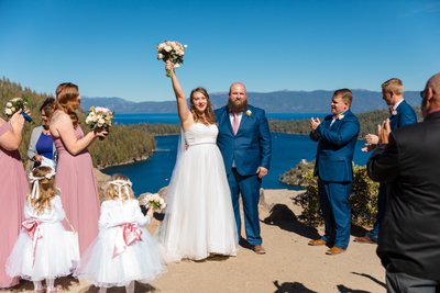 Emerald Bay Wedding Ceremony Photography