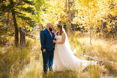 Lake Tahoe Fall Wedding Photography