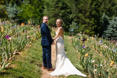 High Sierra Iris Wedding Gardens Photographer