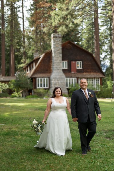 Classic Valhalla Tahoe Wedding Photo
