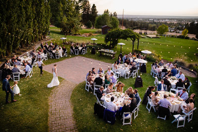 Beacon Hill Wedding Reception Overview Spokane