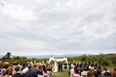 the hill at wrights farm wedding