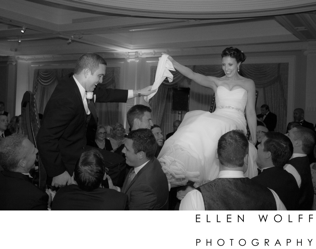 Wedding hora at The Muttontown Club