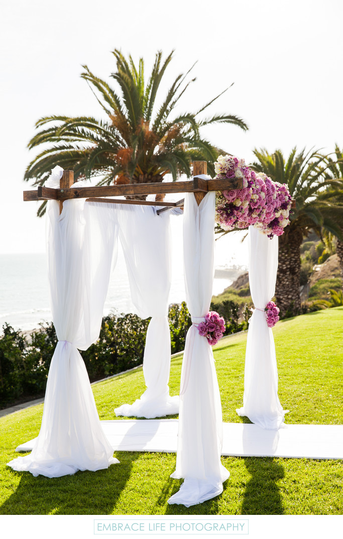 chiffon arch