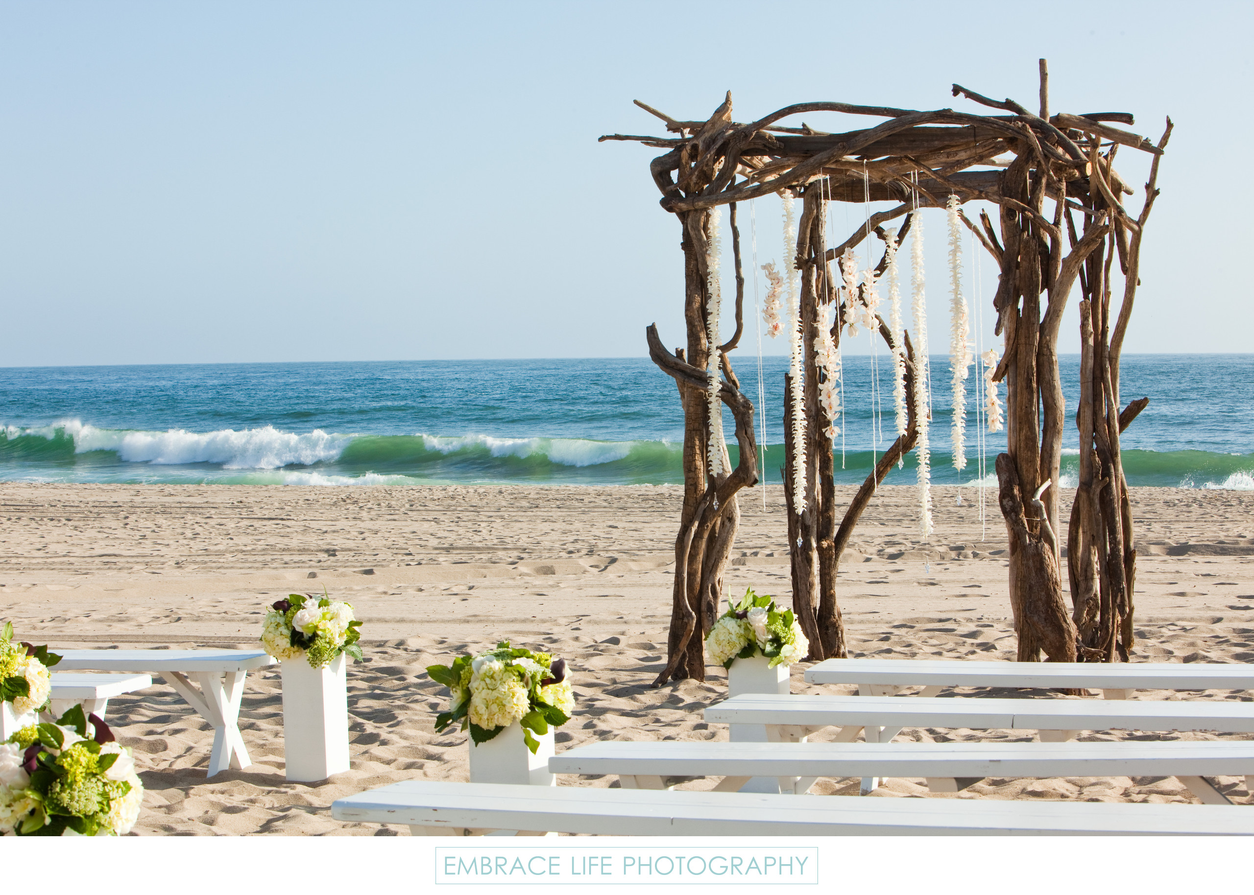 Southern California Beach Wedding Venue in Malibu Wedding Décor