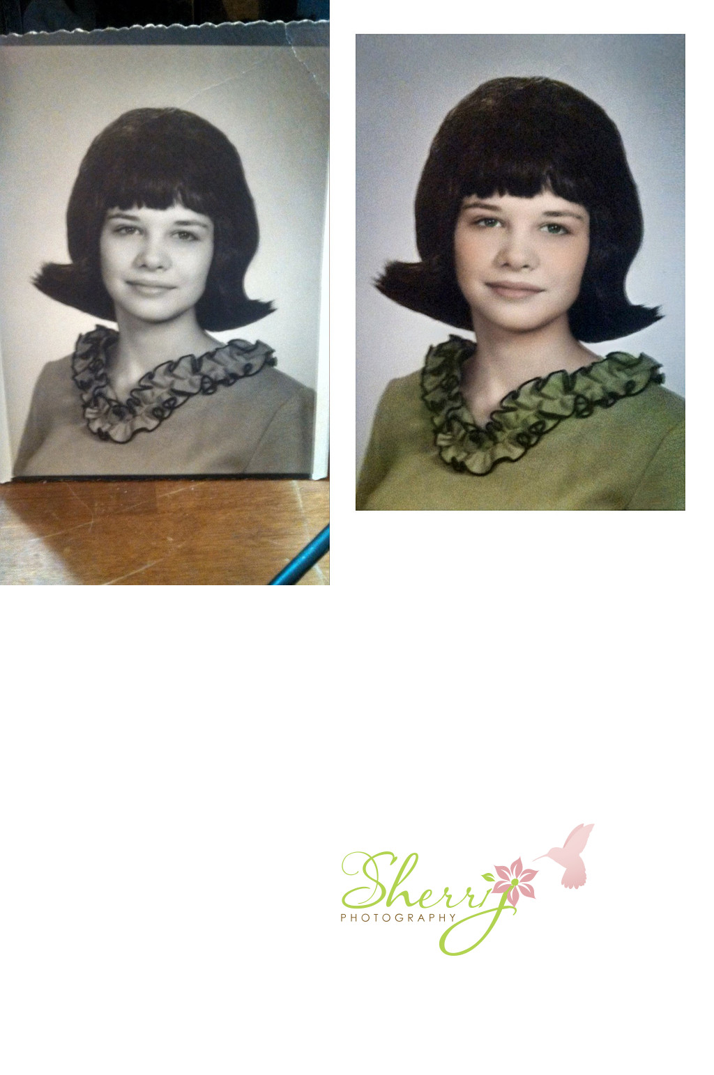 photo restoration Karen Bell Oklahoma