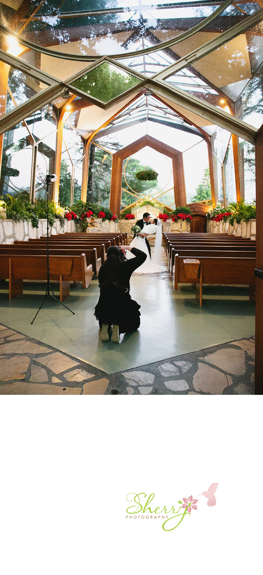 wedding photographer Wayfarer Chapel Palos Verdes