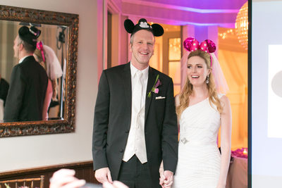 Disney Bride and Groom Reception