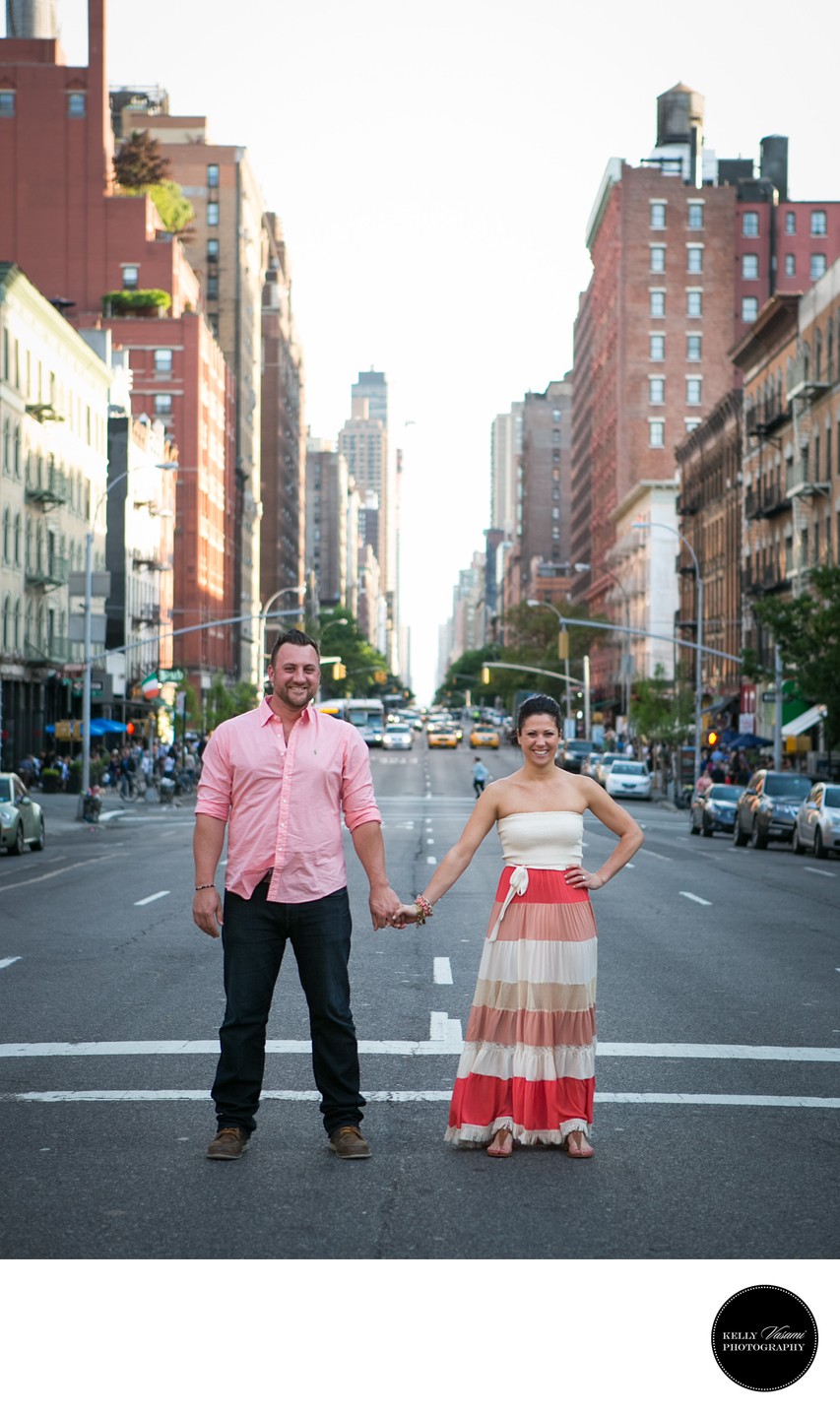 Manhattan Street Photography | Engagement Session