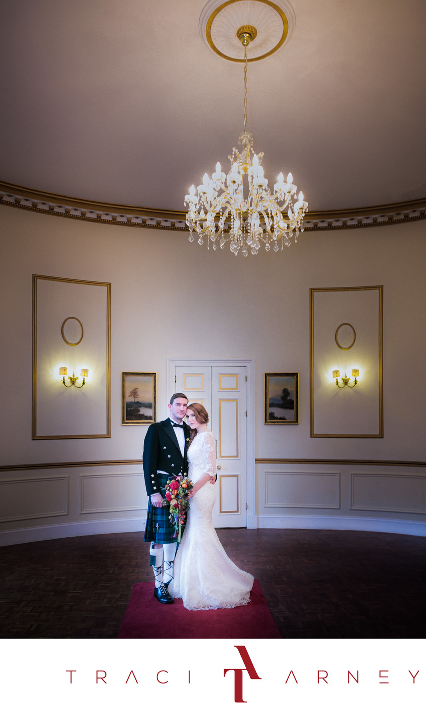 Edinburgh Scotland Wedding Photograph Melville C