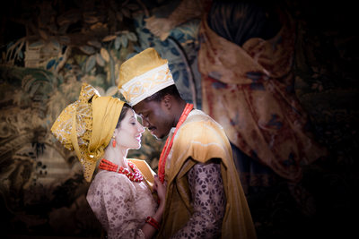 Nigerian Iranian Wedding Photos Anderson House Washington