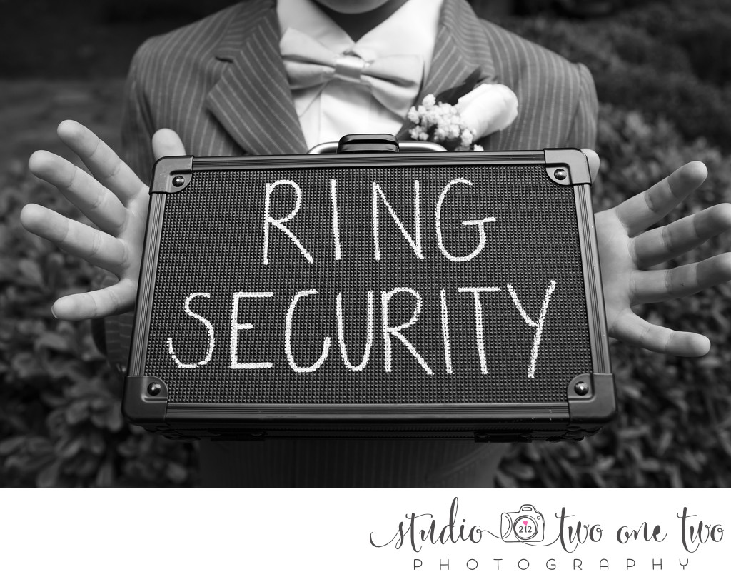 Ring Security wedding details