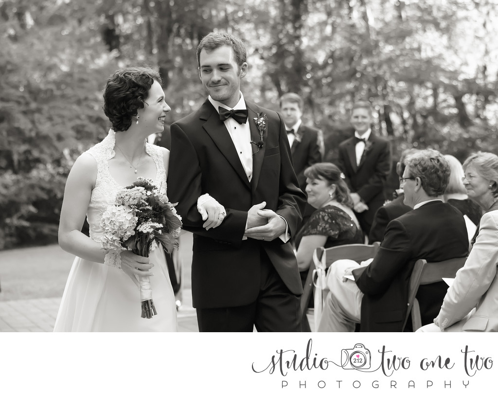 wedding photos at Millstone at Adams Pond