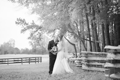 Fall wedding at The Farm at Ridgeway