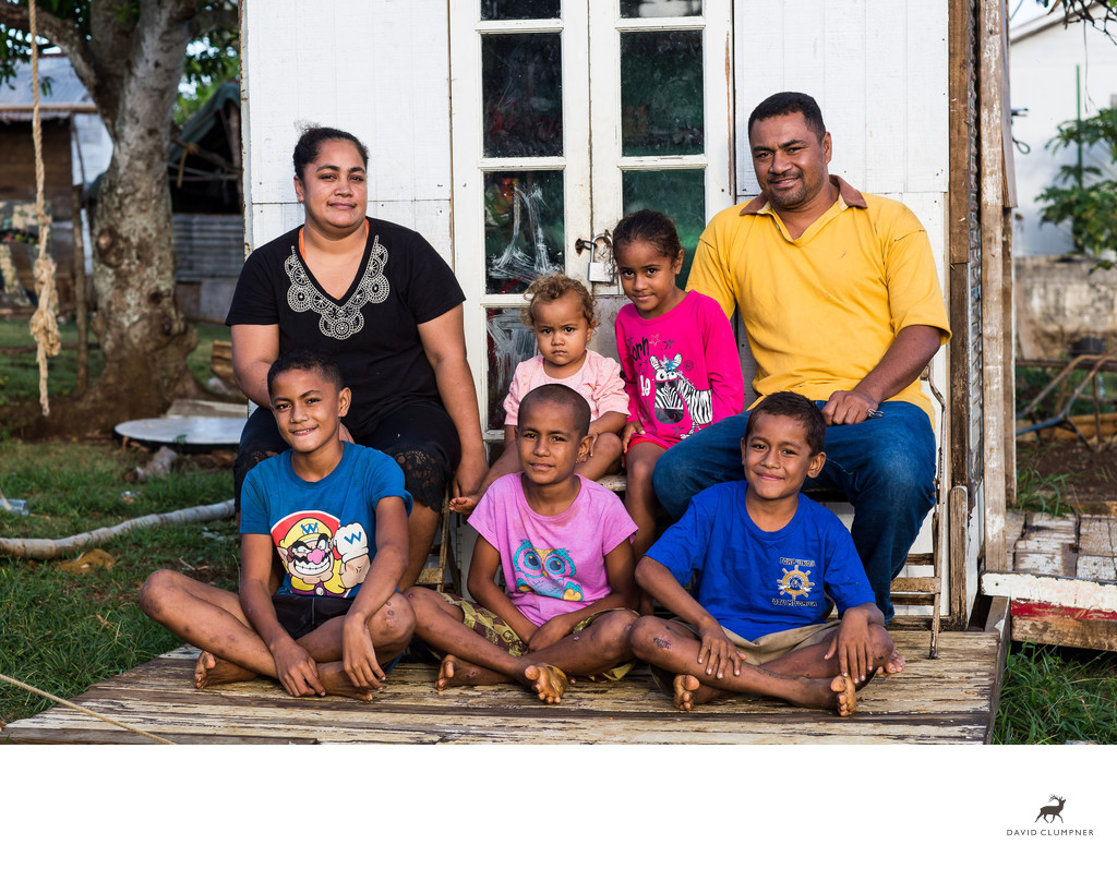 Portrait of the Latu Family