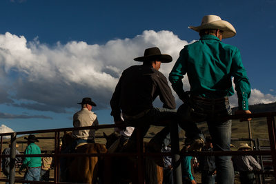 Cowboys Line Up in Pleasing Pattern at Gardiner Rodeo in Montana