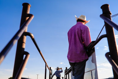 Three Cowboys at Three Forks Montana Rodeo