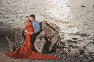 Maternity Session along the water