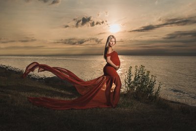 Maternity Session on the Water