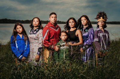 Indigenous Family Portrait
