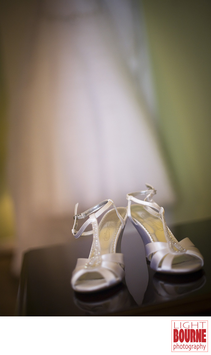 South Jersey Wedding Dress and Shoes