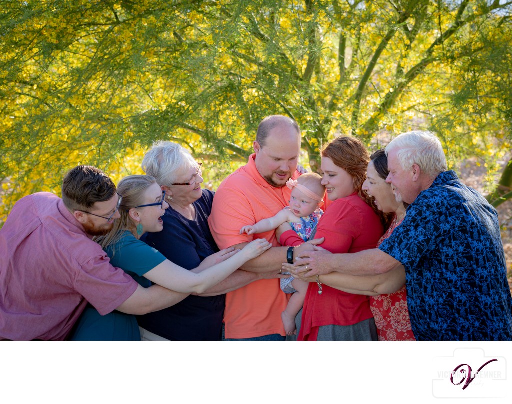 Las Vegas Family Photography Session at Outdoor Park