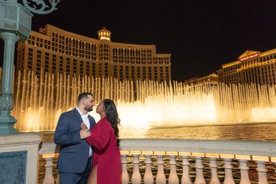 Las Vegas Strip Engagement Photos