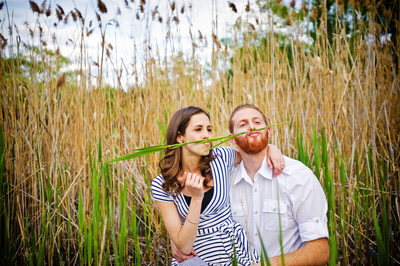 Adorably Fun Engagement Photo