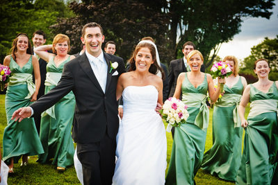 Fun Bridal Party Photographers in the Hudson Valley