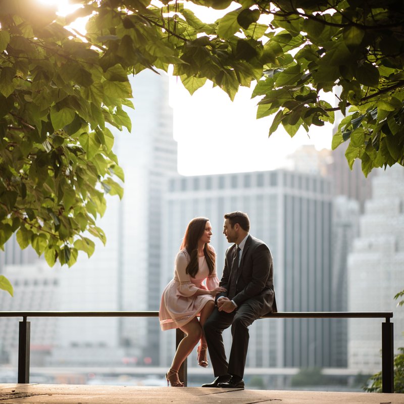 Brooklyn Promenade Engagement Pictures Brooklyn Promenade Engagement Pictures