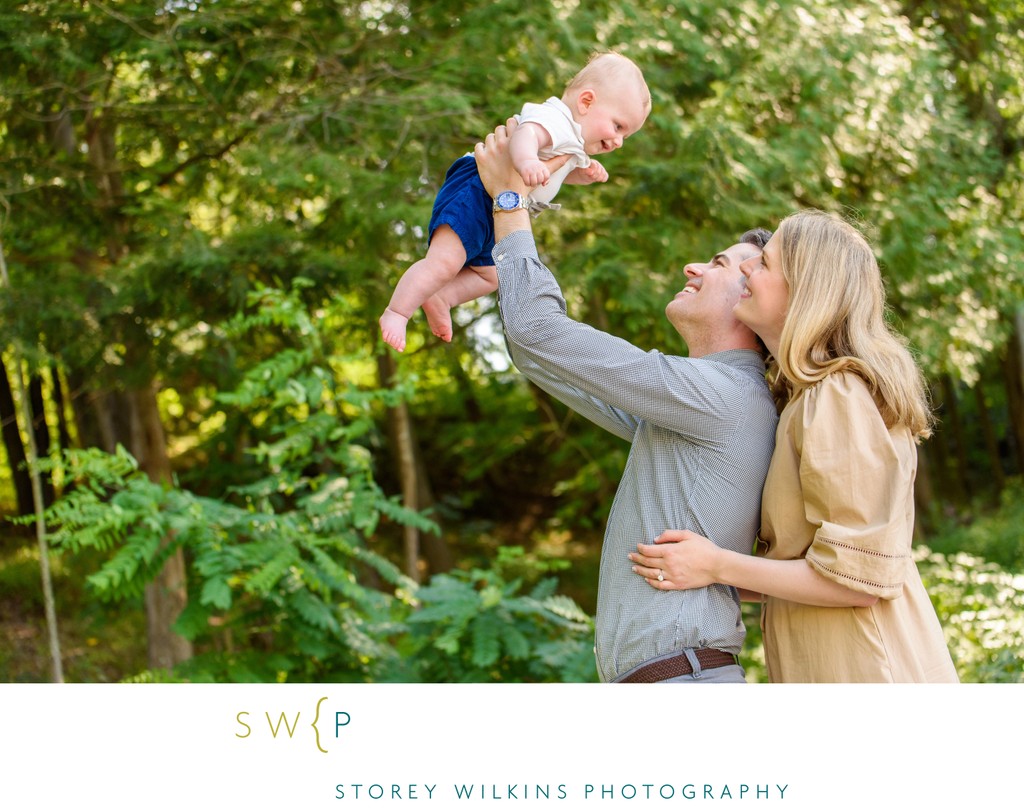 Cottage Family Portrait Session with Beautiful Moments
