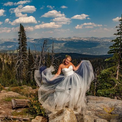 Brundage mountain wedding photographer