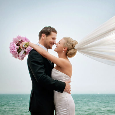 Wedding Photography at North Avenue Beach in Chicago