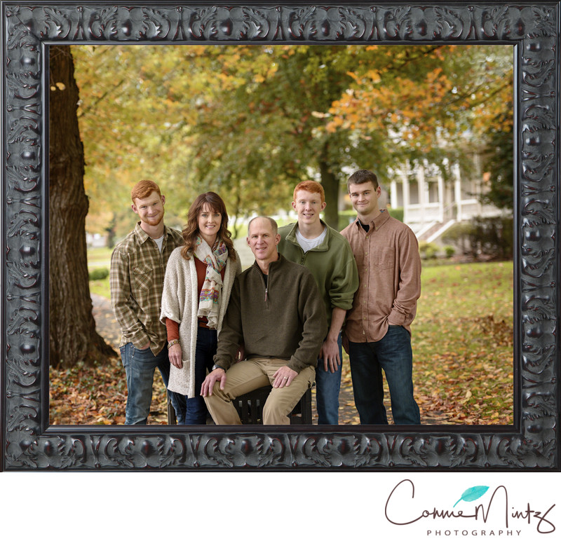 Family Portrait Framed Family Portrait Framed