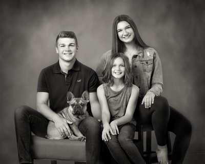 Vancouver WA Black and White Family Photographer.