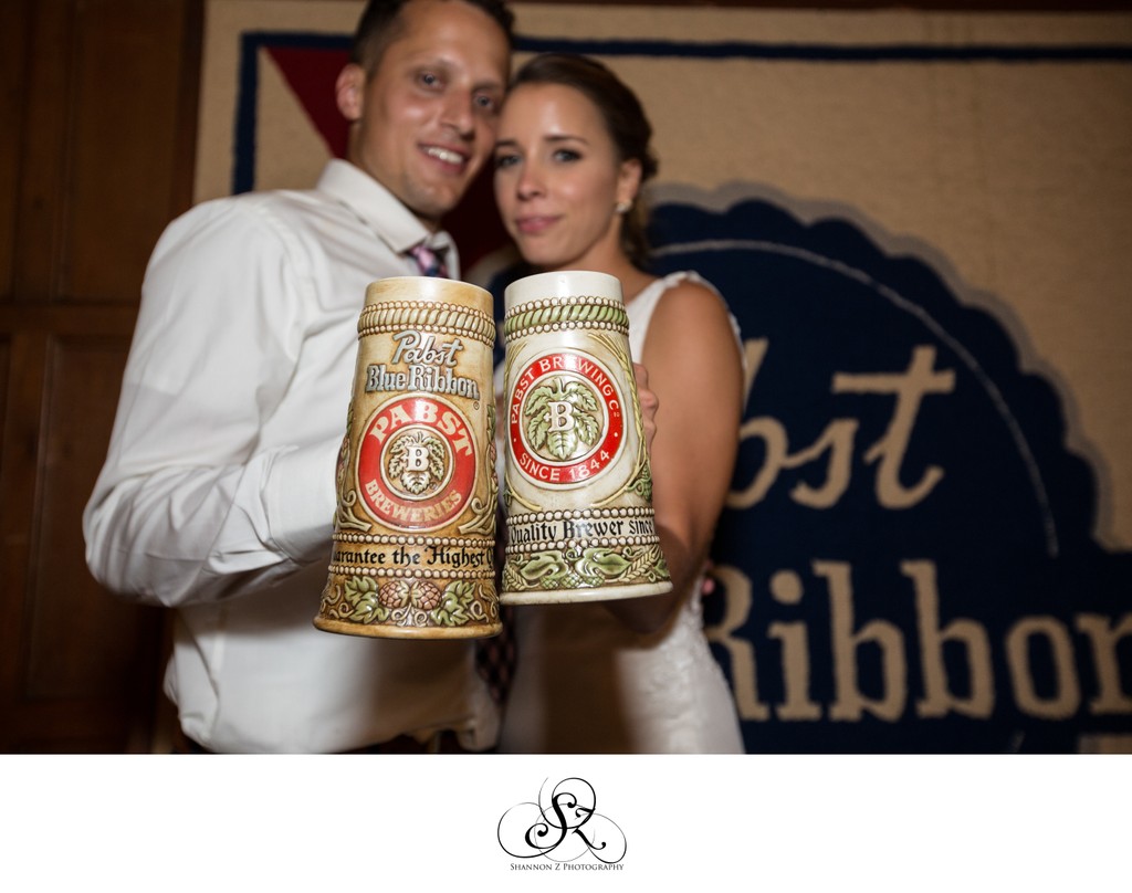 Historic Pabst Brewery Wedding: Pabst Beer