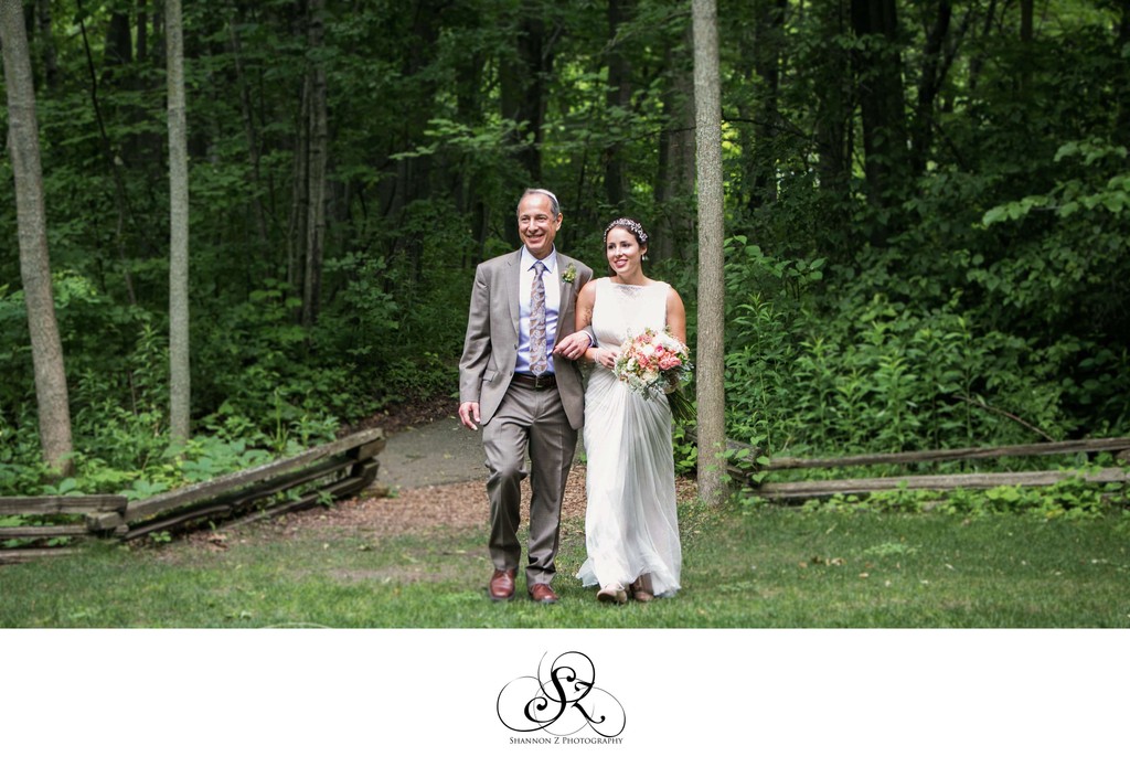 Schlitz Audubon Nature Center: Wedding in the Woods