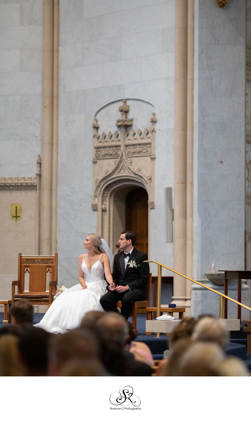 Bride and Groom: Church of the Gesu Milwaukee