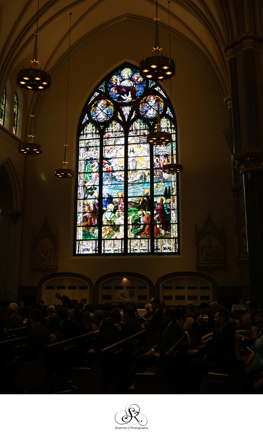 Stain Glass: Church of the Gesu Milwaukee