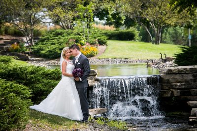 Waterfall at Wedgewood Weddings Northshore
