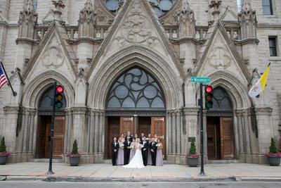 Wedding Party: Church of the Gesu Milwaukee