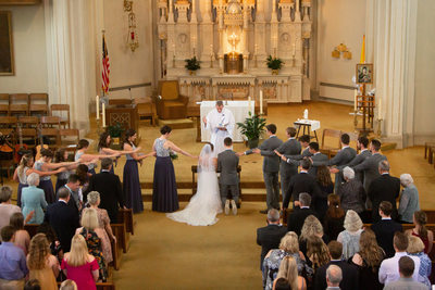 Burlington Wedding Photographer: Ceremony Prayer