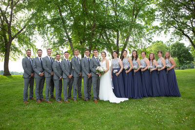 Burlington Wedding Photographer: Wedding Party