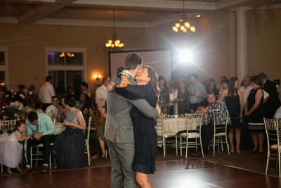 Mother Son Dance: Veterans Terrace Wedding