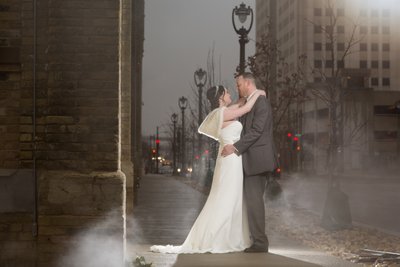 Milwaukee Courthouse Wedding: Photos by Pabst