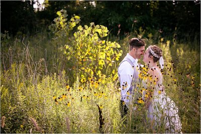 Flower Field: Wedding Photos